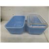 Image 2 : Pyrex Delphite Refrigerator Dishes