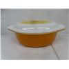 Image 2 : 2 Pyrex Casserole Dishes – Sunflower and Town & Country Patterns