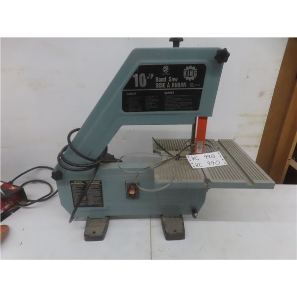 King 10" Band Saw