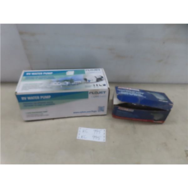 RV Water Pump and Disc Brake Pads