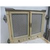 Image 2 : 2-Piece Painted Dresser w/ Marble Insert, 21" x 55-3/4" x 31"