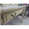 Image 6 : 2-Piece Painted Dresser w/ Marble Insert, 21" x 55-3/4" x 31"