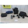 Image 1 : 2 x 7.5 lb Dumbbells w/ Carry Case and Insulated Water Bottle