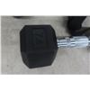 Image 3 : 2 x 7.5 lb Dumbbells w/ Carry Case and Insulated Water Bottle