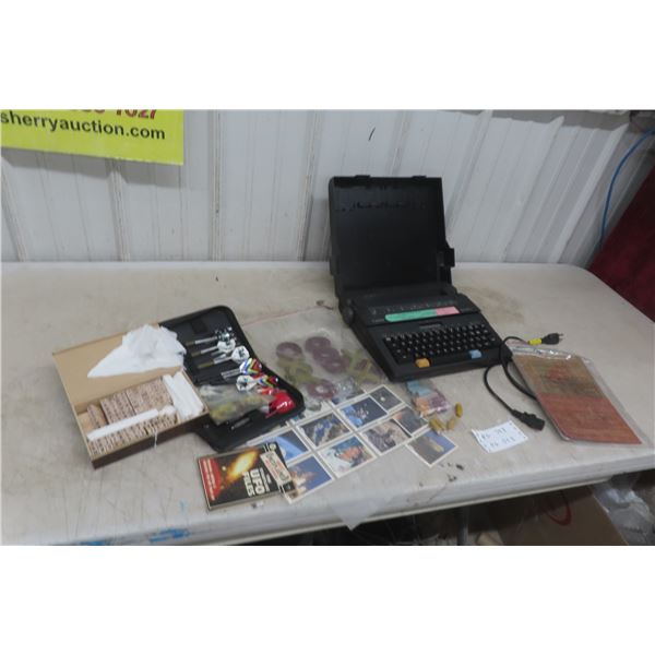 Conair Typewriter Joints, Special Shoe Cords, and More