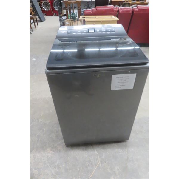 Whirlpool Washer, 5.5 Cu Ft, 35 Wash Cycles, Load and Go Dispenser, WiFi Enabled