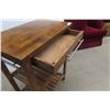Image 4 : Rolling Kitchen Island, 36" x 17" x 26"
