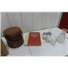 Image 1 : Primitive Wood Basket, Atlas, Oil Lamp Chimney