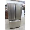 Image 1 : LG French Door Fridge, Stainless, 36" W, 20.9 Cu Ft Capacity, w/ Ice Maker