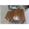 Image 4 : Set Of 3 Nesting Tables by Bassett, 24" x 22" x 15"
