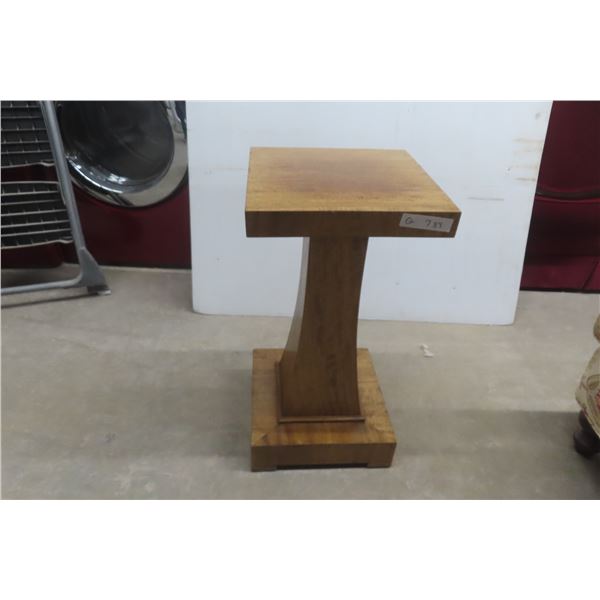 Pedestal Stand, 27" x 14" x 14"