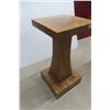 Image 3 : Pedestal Stand, 27" x 14" x 14"