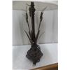 Image 3 : Table Lamps and 36" Shelf w/ Coat Hooks