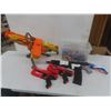 Image 1 : Nerf Gatling Gun, 2 Deadpool Pistols, and Works w/ 100 Darts