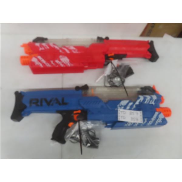 2 Nerf Rival MXVII-10K Electric Guns