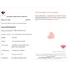 Image 3 : 16.5 ct Certified Pink Morganite gemstone ($12,375 Appraisal)