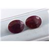 Image 2 : 10.66 ct Certified Untreated Ruby gemstone Pair ($12,800 Appraisal)