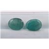 Image 1 : 5.74 ct Certified Zambian Emerald gemstone Pair ($8,000 Appraisal)