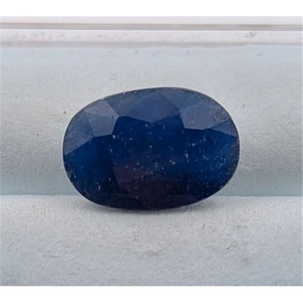 5.39 ct Certified Midnight Blue Sapphire gemstone Pair ($6,468 Appraisal)