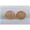 Image 1 : 8.45 ct Certified Kashmir Yellow Sapphire gemstone Pair ($8,400 Appraisal)