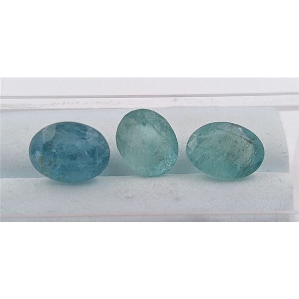 8.28 ct Certified Zambian Emerald gemstone Parcel ($12,000 Appraisal)