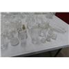 Image 2 : Large Lot of Crystal/Cut Glass Drinkware – Cups, Stemware and More