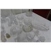 Image 3 : Large Lot of Crystal/Cut Glass Drinkware – Cups, Stemware and More