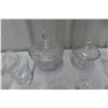 Image 5 : Large Lot of Crystal/Cut Glass Drinkware – Cups, Stemware and More