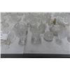 Image 7 : Large Lot of Crystal/Cut Glass Drinkware – Cups, Stemware and More
