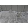Image 9 : Large Lot of Crystal/Cut Glass Drinkware – Cups, Stemware and More