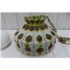 Image 2 : Vintage Mexican Modernism Art Piece and Swag Lamp