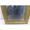 Image 3 : Old Framed Photo in Convex Glass Picture Frame, 14" x 18"