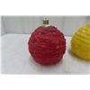 Image 2 : 3 MCM Spaghetti Lamp Shades, 8"