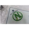Image 3 : NHL Ceiling Light Shade 14" x 14", 1970's or 80's