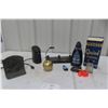 Image 1 : Olfa Hole Punch, Electric Pencil Sharpener, 1/2 a Set of Bookends, Quink Inks Plus