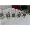 Image 5 : 7up Extract Jug, Pop Bottles, Whiskey Jugs, Coke/Applebee Glasses