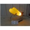 Image 1 : Yellow Airplane Table Lamp, New Old Stock