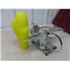 Image 6 : Yellow Airplane Table Lamp, New Old Stock