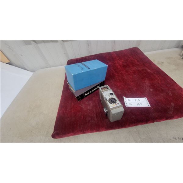Bell & Howell Sun Dial 323 8mm Movie Camera with Original Box