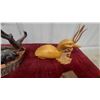 Image 3 : Collection of Wooden Carvings Including Dolphins, Birds, Bears on Driftwood Bases, and Decorative I