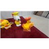 Image 2 : Lot of 7 Vintage Character Toys Incl Snoopy, Talking Bugs Bunny and Duck Figures Vintage