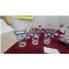 Image 3 : Hockey Collectible Glassware Lot - Canucks Player Glasses, Miller Lite Glasses, Skate Bottle, Puck