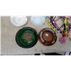Image 2 : Vintage Ashtrays & Barware Lot: Double Dragon Ale, Dominion White Label, Hotel Ashtrays, Shot Glass