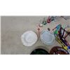 Image 3 : Vintage Ashtrays & Barware Lot: Double Dragon Ale, Dominion White Label, Hotel Ashtrays, Shot Glass