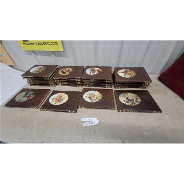 Time-Life Books "the Old West" Series Collection, 26 Volumes, Leather-Look Hardcover Set