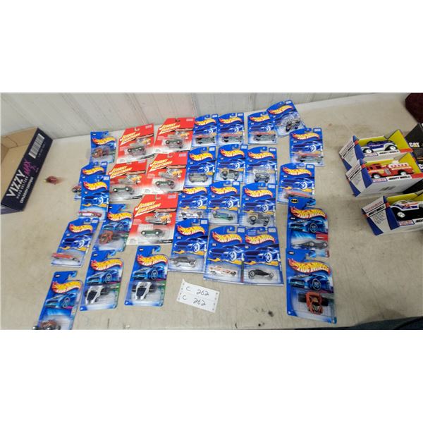 Hot Wheels & Johnny Lightning Diecast Car Collection, Approx 30 and More Vehicles, New in Package