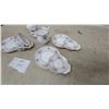 Image 3 : Royal Albert Petit Point China Set - 4 Teacups with Saucers and 4 Snack Plates