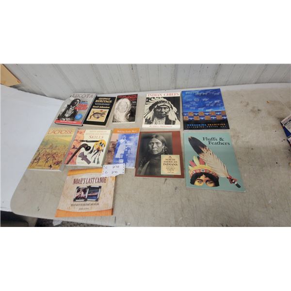 Collection of Native American History & Culture Books (11Books)