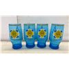 Image 2 : 6 Pabst Blue Ribbon Glass Beer Mugs & 4 Masonic Grand Lodge Manitoba 1975 Glasses (4)