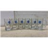 Image 4 : 6 Pabst Blue Ribbon Glass Beer Mugs & 4 Masonic Grand Lodge Manitoba 1975 Glasses (4)